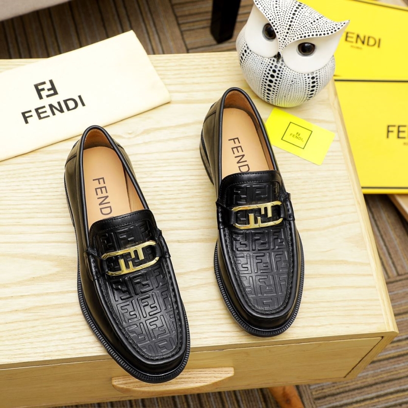 F**di leather shoes